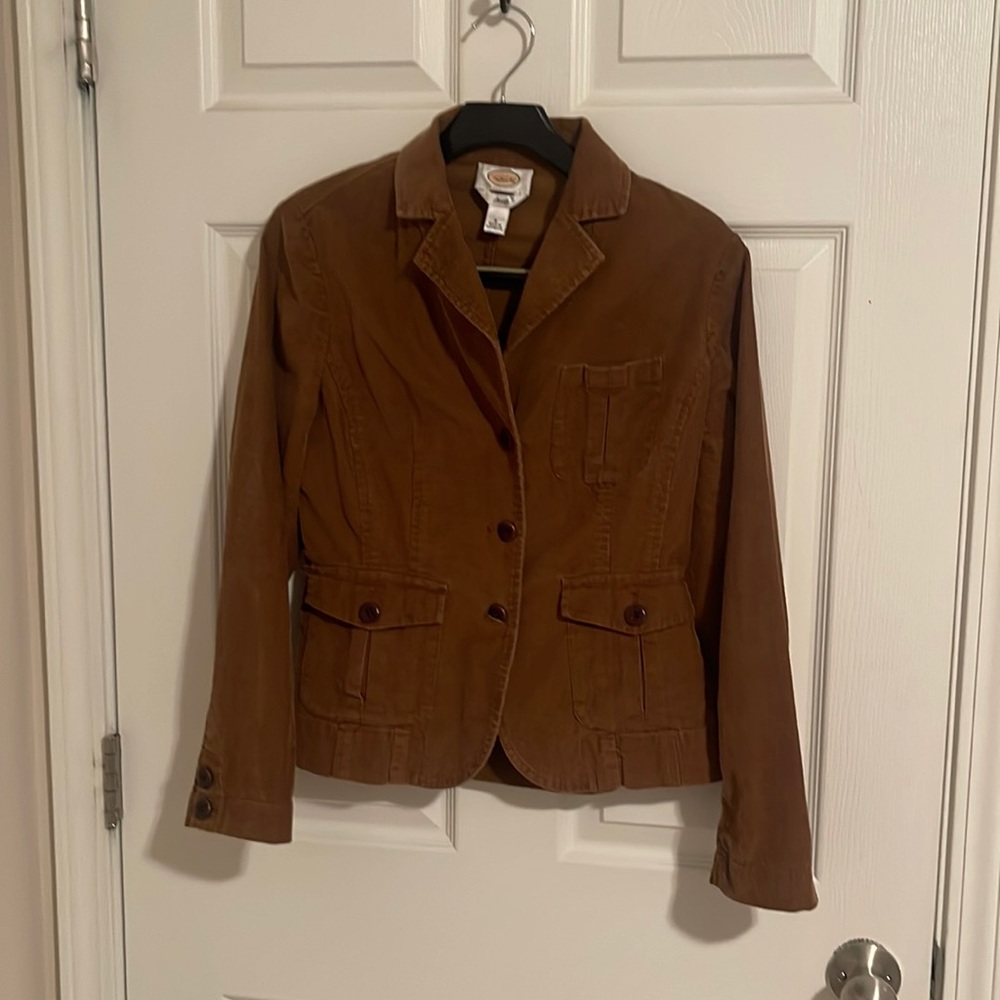Talbots Corduroy Blazer Size 4
